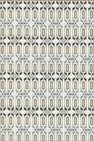 5 ft x 8 ft Mad Mat Grey White Moroccan