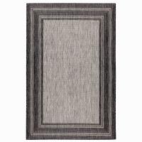 4 ft 10in x 7 ft 6in Transocean Black Multi-Border Indoor/Outdoor