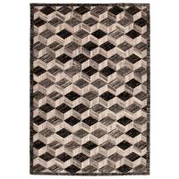 Transocean 4'10" X 7'6" Fresco Cubes Indoor/outdoor Rug Silver