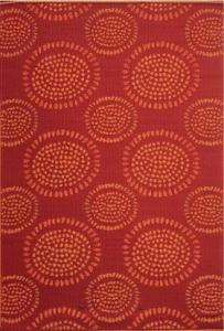 6 ft x 9 ft Mad Mat Red Molly