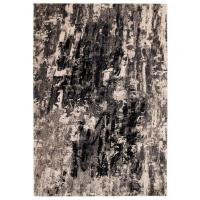 Transocean 4'10" X 7'6" Abstract  Indoor/outdoor Rug Navy