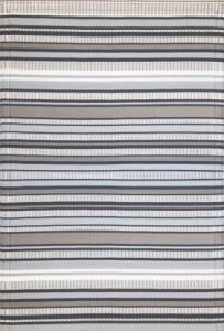 5 ft x 8 ft Mad Mat Cool Grey Stripes