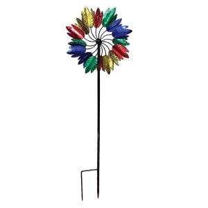 MULTI TULIP WIND SPINNER 60"