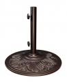Art Deco Umbrella Base, 50 Pounds, Bronze