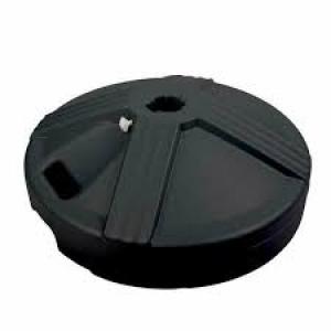 Resin Umbrella Base, 50 Pounds, Black