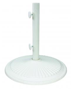 Classic Umbrella Base, 50 Pounds, White