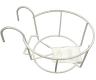 Terra Home White Flower Pot Holder Holds 8"-10" Pots