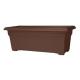 Novelty 12" X27" Brown Countryside Patio Planter