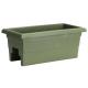 Novelty 24" Countryside Over The Rail Planter Sage
