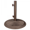 Classic Umbrella Base, 50 Pounds, Bronze