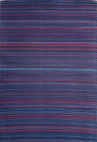 5 ft x 8 ft Mad Mat Indigo Mix