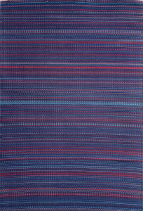 5 ft x 8 ft Mad Mat Indigo Mix