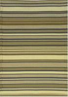 5 ft x 8 ft Mad Mat Warm Grey Stripes