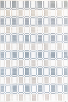 5 ft x 8 ft Mad Mat Offwhite/Stone Plaid