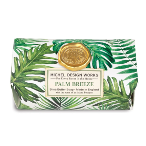 Palm Breeze Large Soap Bar