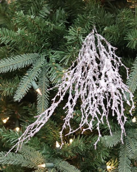 Angel Pine Glitter Bush 21.5"
