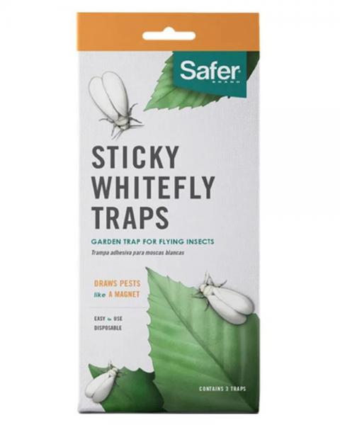 Safer Whitefly Sticky Traps 3 Pack