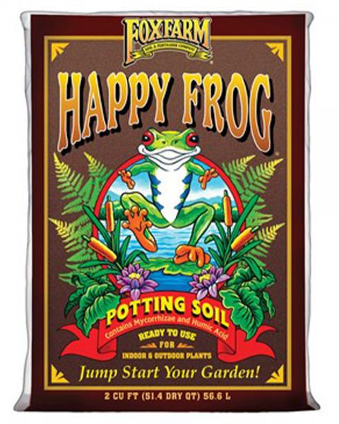 Foxfarm Happy Frog Potting Soil 2 Cubic Feet