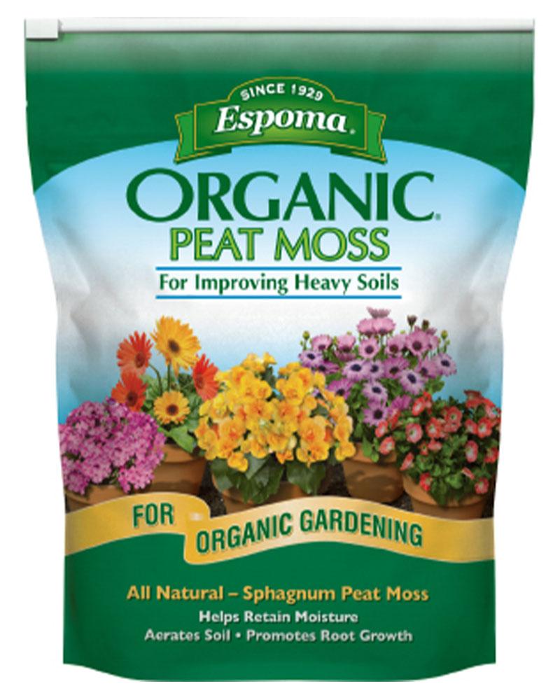 ESPOMA ORGANIC PEAT MOSS 8QT