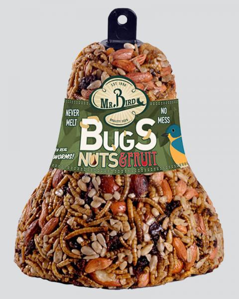 Bugs Nuts & Fruit Seed Bell