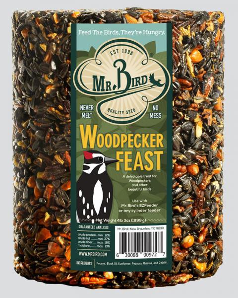 Woodpecker Feast Cylinder Large