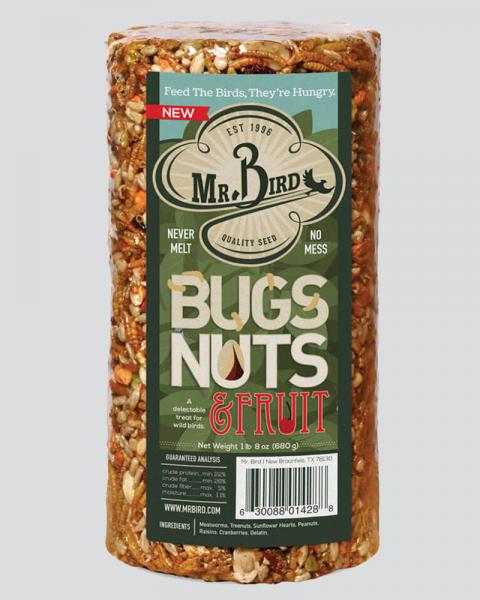 Bugs Nuts & Fruit Cylinder Small