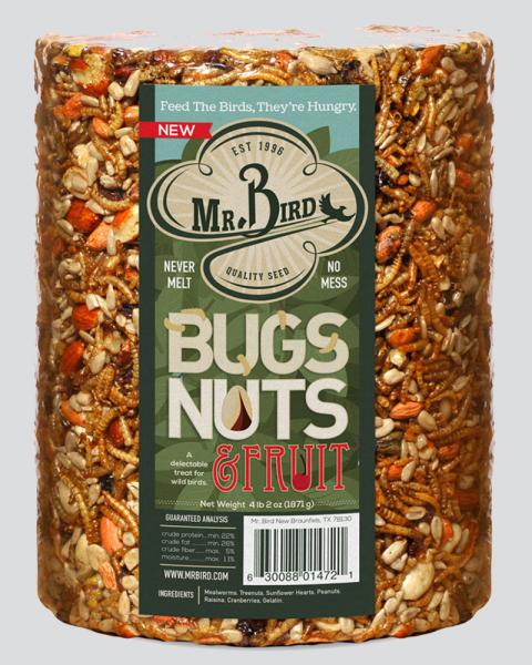 Bugs Nuts & Fruit Cylinder Large