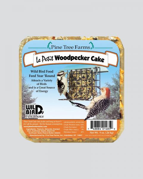 9oz Woodpecker Cake
