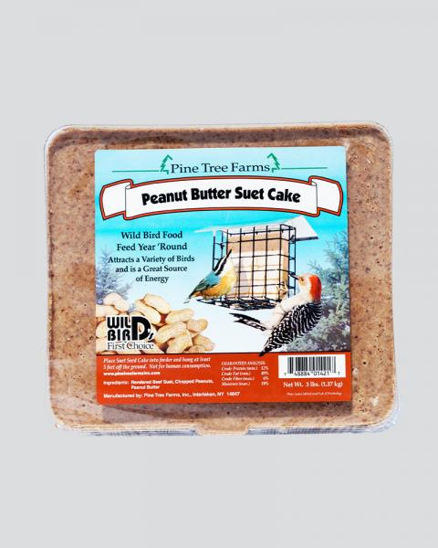 3# Peanut Butter Suet Cake