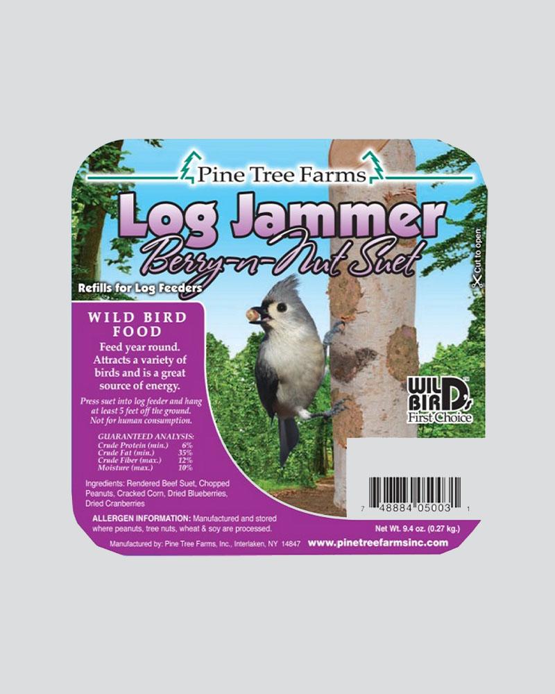 Log Jammer Berry Suet