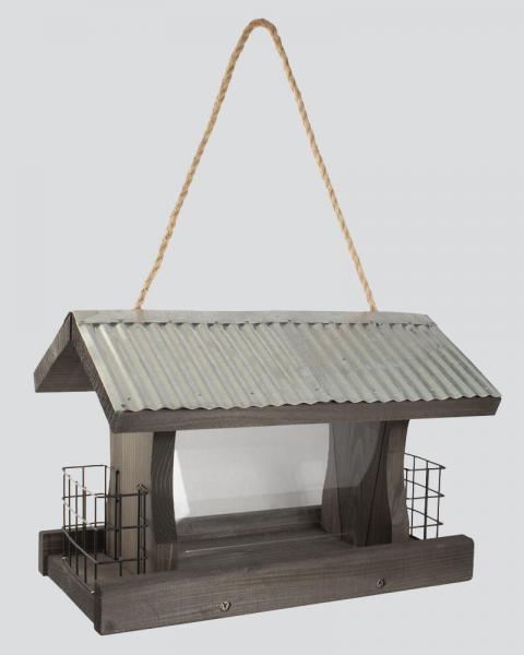 Rustic Farmhouse Ranch Feeder With Suet Cages