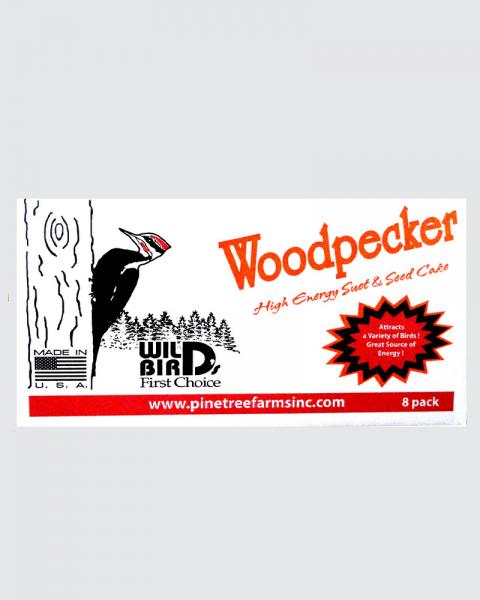 Woodpecker Suet 8/cs