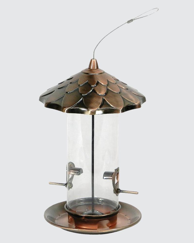 Stokes Copper Acorn Feeder