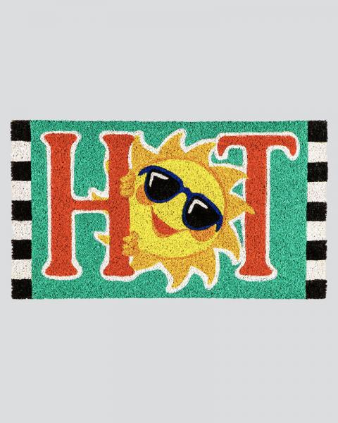 Coir Mat Hot Summer Sun
