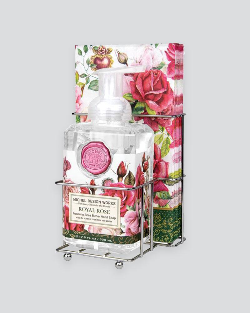 Royal Rose Soap/napkin Set