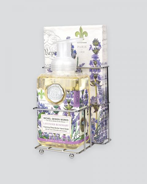 Lavender Rosemary Soap/napkin Set