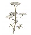 4-tier Plant Stand Antique White