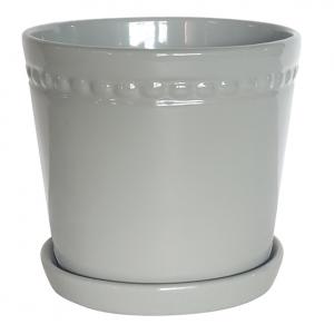 Bc 6.5" Charlotte Planter Grey