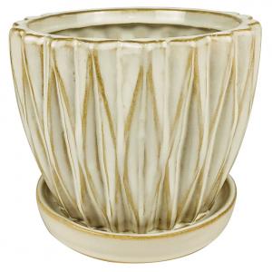 Dimensional Planter 5.5" White