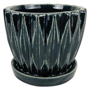 Dimensional Planter 5.5" Black