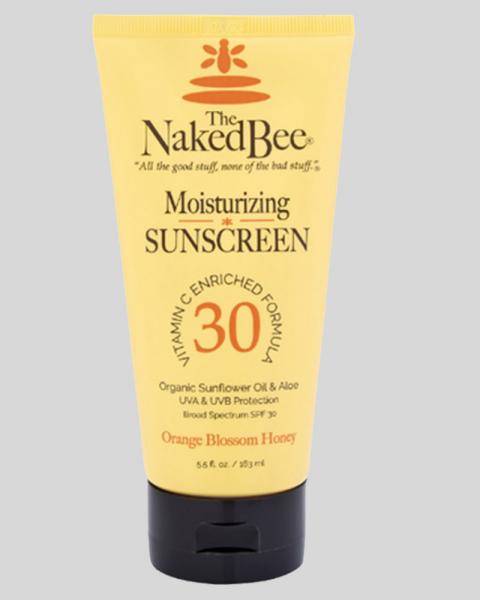 Moisturizing Sunscreen 30spf, Orange Blossom Honey 5.5oz.