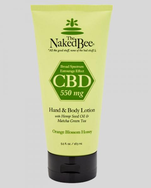 Hand & Body Lotion Cbd, Orange Blossom Honey 5.5oz.