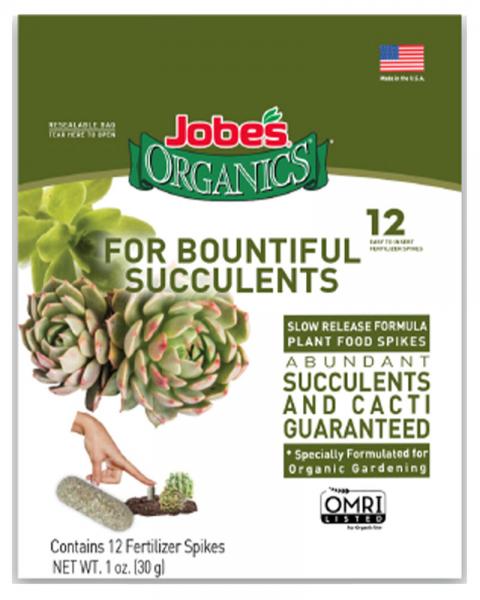 Jobe's Succulent Spikes 12 Pack