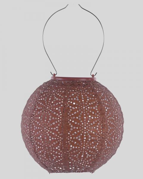 Lumiz Lantern Round, Sashiko Copper