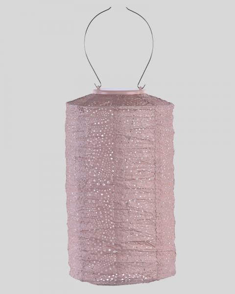 Lumiz Lantern Cylinder, Paisley Pink