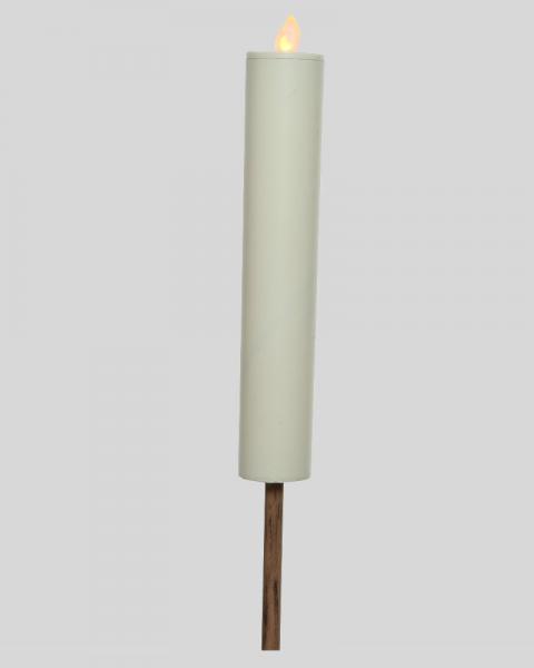 Solar Candle White 36"