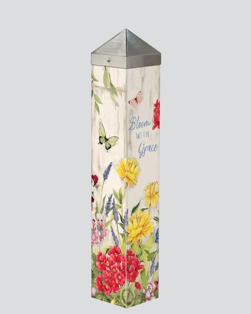 Art Pole 20" Bloom With Grace