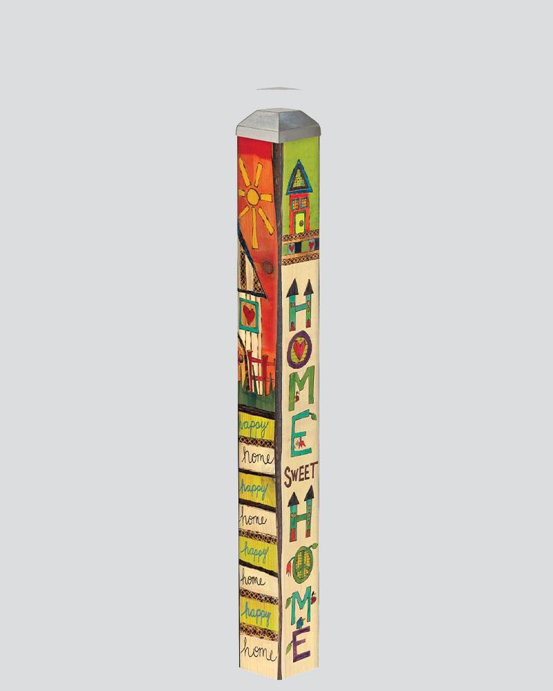 Mini Art Pole 16" Happy Home