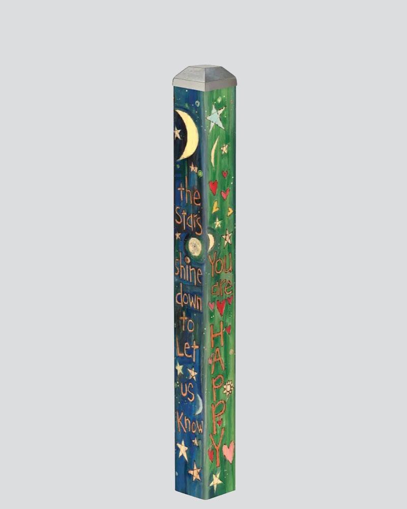 Mini Art Pole 16" Stars Shine