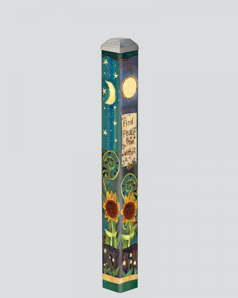 Mini Art Pole 16" Find Peace